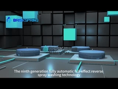 역 스프레이 세척 기술과 함께 9세대 완전 자동 물 필터