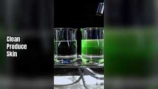 농산물과 피부를 딥클렌징하는 마이크로 나노 버블