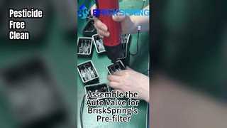 Briskspring의 사전 필터용 자동 밸브 조립