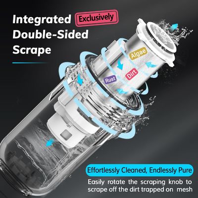 브릭스프링 스핀 다운 퇴적 전 필터 온 집