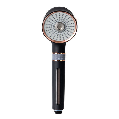 마이크로 나노 버블 핸드헬드 샤워 헤드 130mm 크롬 3가지 스프레이 모드