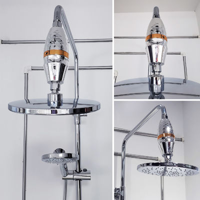 다단계 샤워 필터로 더 깨끗한 샤워를 즐기세요 – 피부, 머리카락, 욕실을 보호하세요