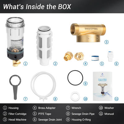 고품질 재사용 가능한 백워치 퇴적 필터