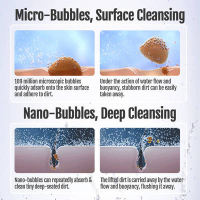 세척제 잔해 감소 물 절약 마이크로 나노 거품 발전기 가정용