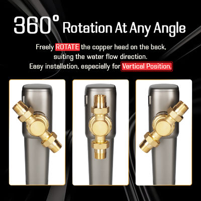 NSF 인증 완전 자동 물 사전 필터 (900psi 압력 저항 및 60 Bar 압력 저항)