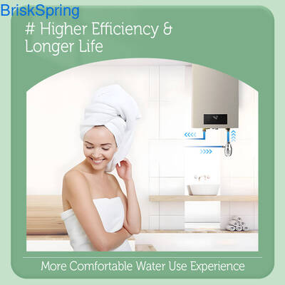 에너지 절약형 물때 방지제 (MSAP SS316L 재질, 16L/분 유량) - 주택 전체 급수용