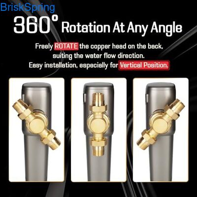 터치 컨트롤과 함께 온 집을위한 높은 흐름 6T H 316L 스테인리스 스틸 메시 물 필터