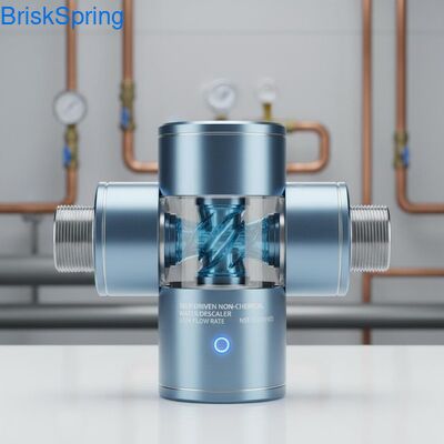 5T/H의 흐름률과 NSF 인증을 갖춘 전체 집 배관용 비화학 물 탈열기