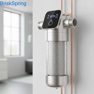 터치 컨트롤과 함께 온 집을위한 높은 흐름 6T H 316L 스테인리스 스틸 메시 물 필터