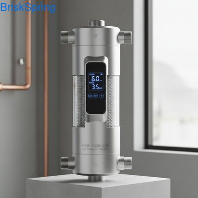 터치 컨트롤과 함께 온 집을위한 높은 흐름 6T H 316L 스테인리스 스틸 메시 물 필터