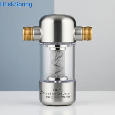 1.08KG 소형 물 전처리 필터, 막힘 방지 설계 및 전체 시스템 보호