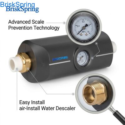 환경 친화적 인 물 탈열기, 10,000 갤런 용량에 대한 물리적인 수조화 기술