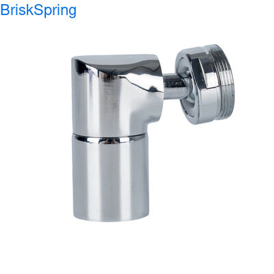 Compact Right-Angle 720 Degree Swivel Micro Nano Bubble Faucet Aerator with M22 M24 Connector
