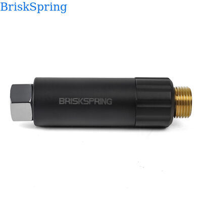 BriskSpring M80-BS MSAP Bioactive Anti-Scale Water Filter with Replaceable Cartridge and 400 Micron Precision Filtration