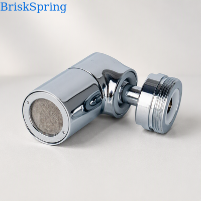 720° Full Rotation Micro Nano Bubble Faucet Aerator with H59-1 Brass and SUS304 Stainless Steel for Deep Cleaning Using Gas-Liquid Cutting Technology
