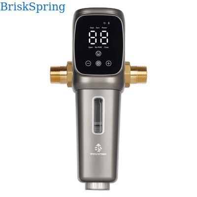 Fully Automatic Whole House Water Pre Filter with 40 Micron Precision Filtration and SUS 316L Stainless Steel Mesh Sediment Prefilter