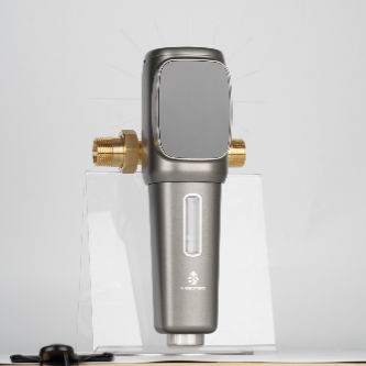 스마트 타이머 자동 역세척 워터 프리 필터, 40-300μm 필터 등급, SUS 316L 스테인리스 스틸 메쉬 및 6T/H 유량