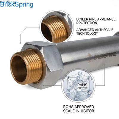 무염수 경도 저감 시스템, 보일러, 파이프 및 가전제품용 스케일 방지 수질 개선제, RoHS 승인 0.15MPa