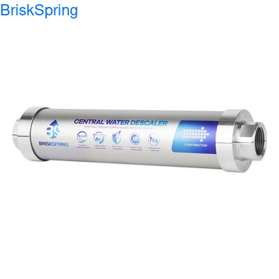 전기 없이 사용하는 염분 없는 연수기 및 스케일 제거 시스템, 스케일 방지, 친환경 디자인